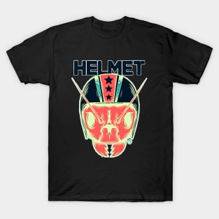 Helmet band design logo T-Shirt